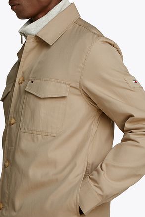 Tommy Hilfiger Overshirt Beige MW0MW38712-RBT kopen