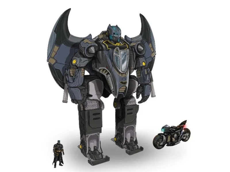Batman Mech 3in1 Vehicle Transforming Playset