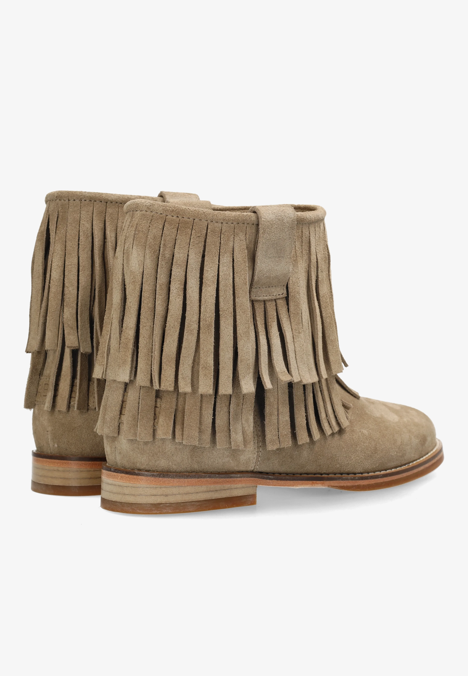 FESTI IBIZA ANKLE BOOT Suede Guclu Taupe