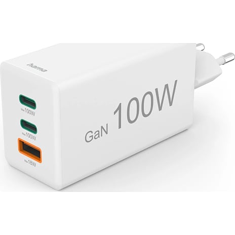 HAMA lader 100 W - hvid