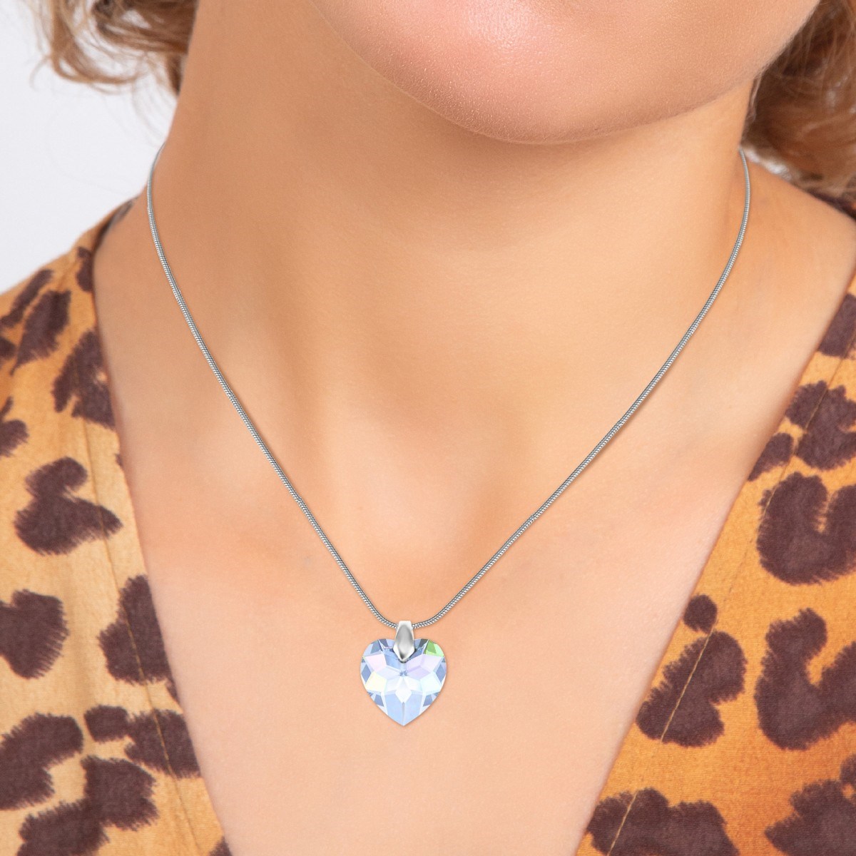 Collier SC Crystal orné de Cristaux Scintillants