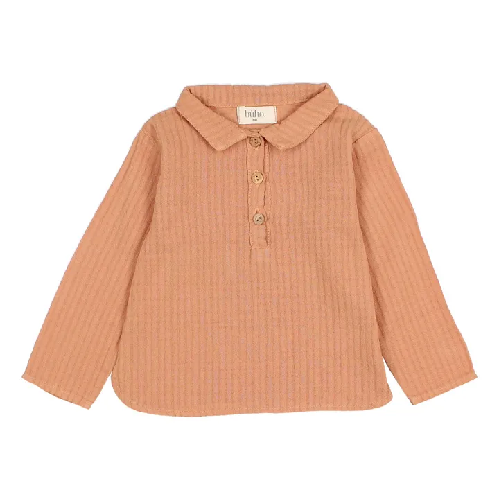 Búho Chemise Gaze de Coton Bio | Rouille