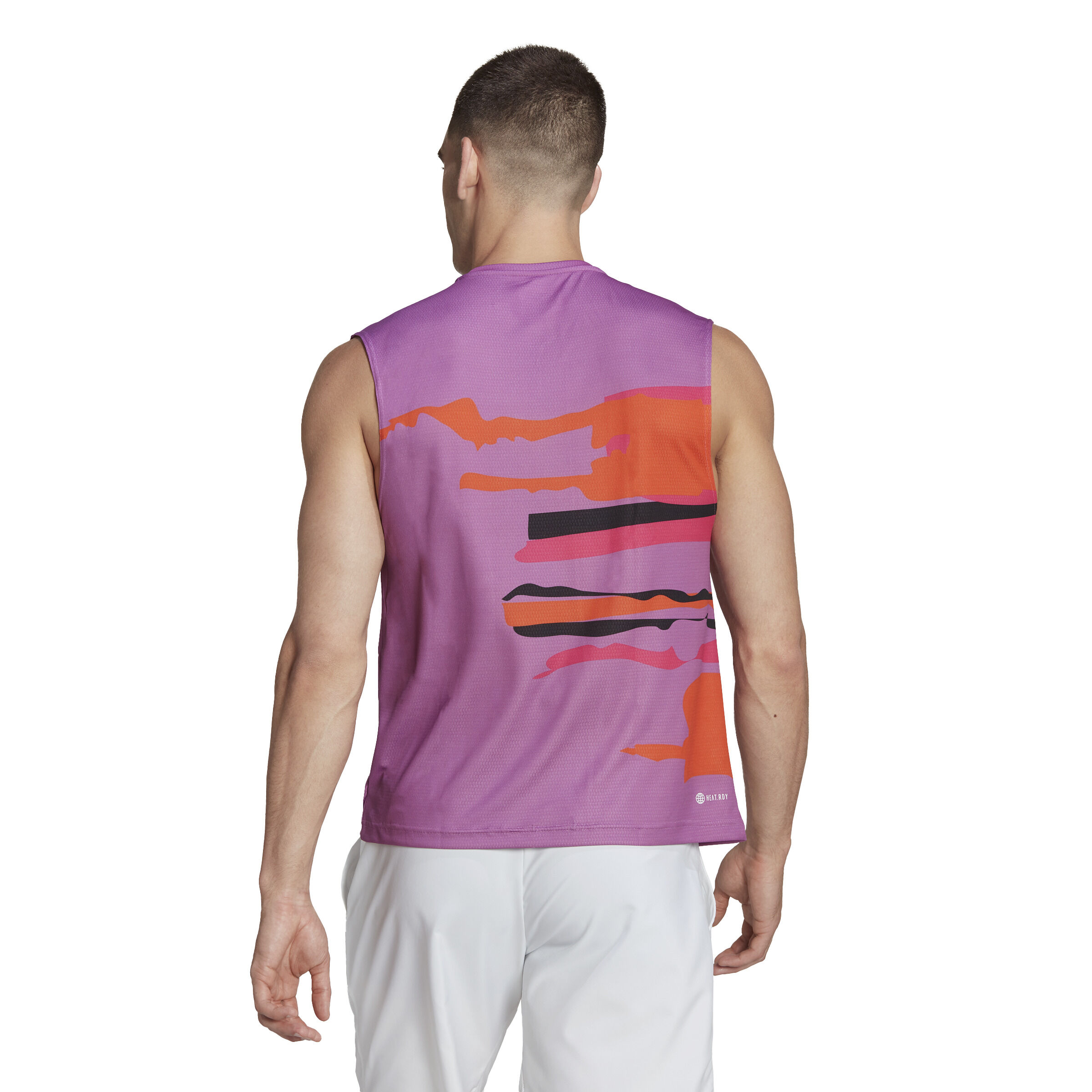 adidas New York Unitefit SVL Débardeur Tank Top Hommes - Violet , Multicouleur