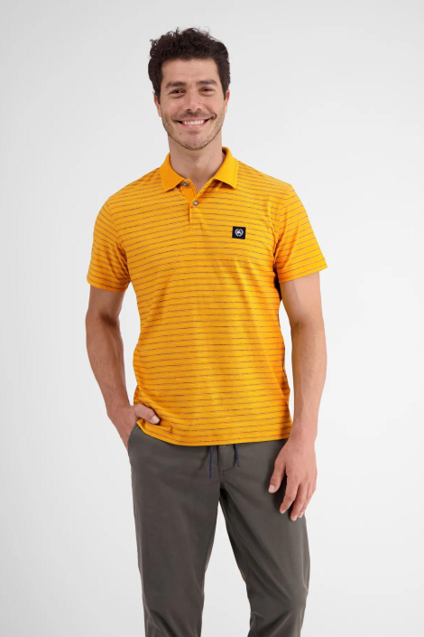 Lerros gele heren polo