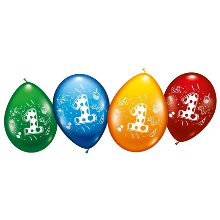 Karaloon Ballon Zahl 