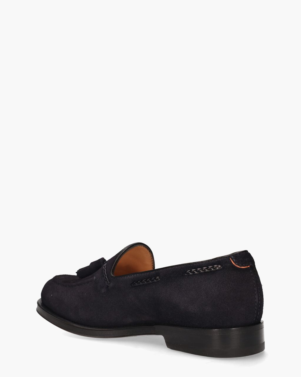 Santoni 18101 Donkerblauw Herenloafers