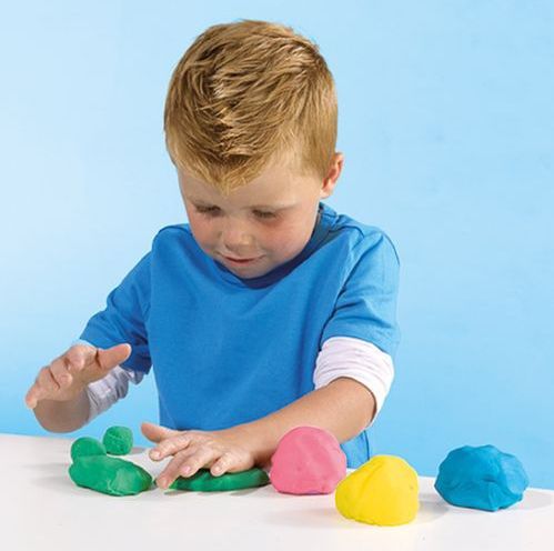 SES - Eco - Klei Set - 3 Kleuren - Houten Tools