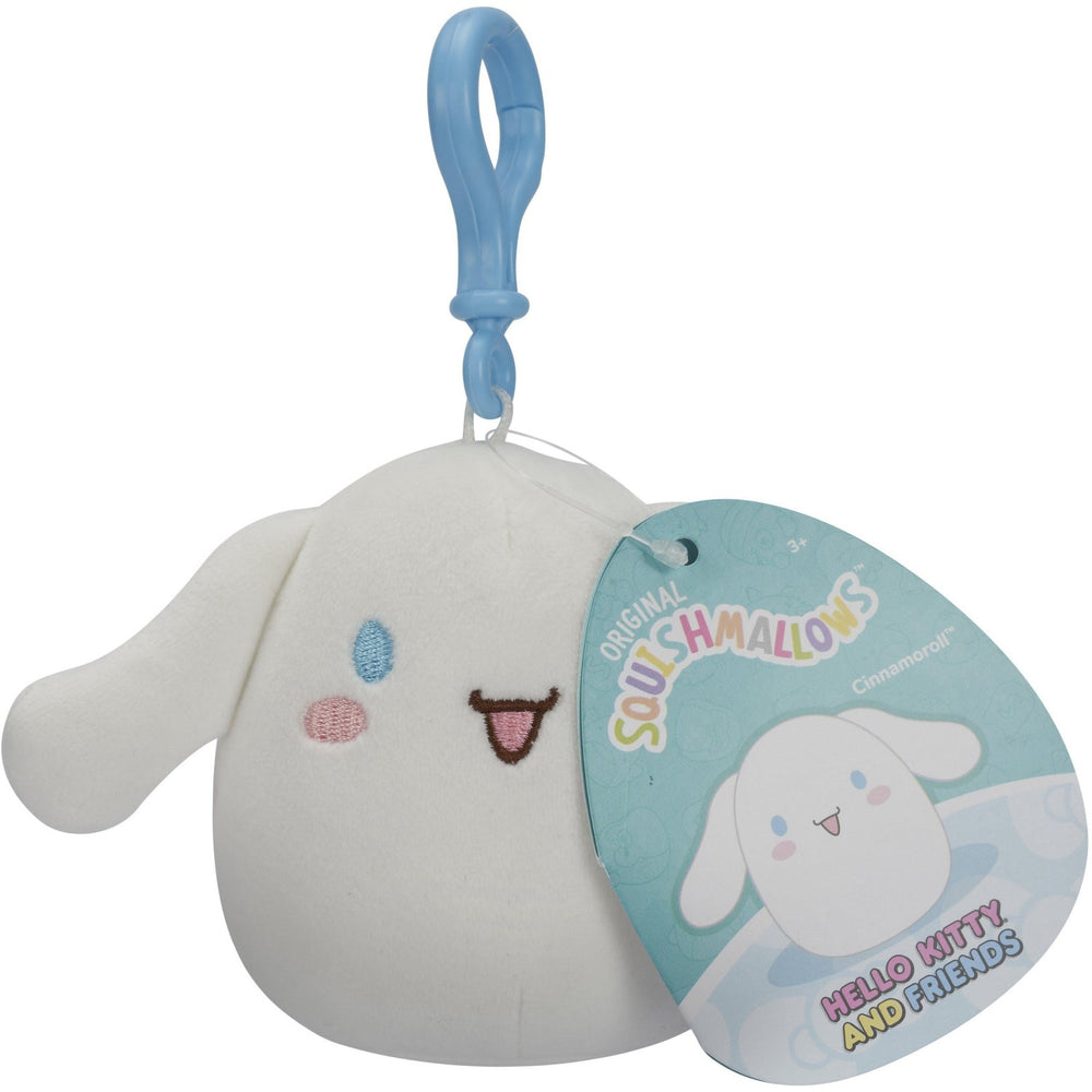 Køb Squishmallows 9 Cm Clip-on Hello Kitty And Friends Cinnamoroll