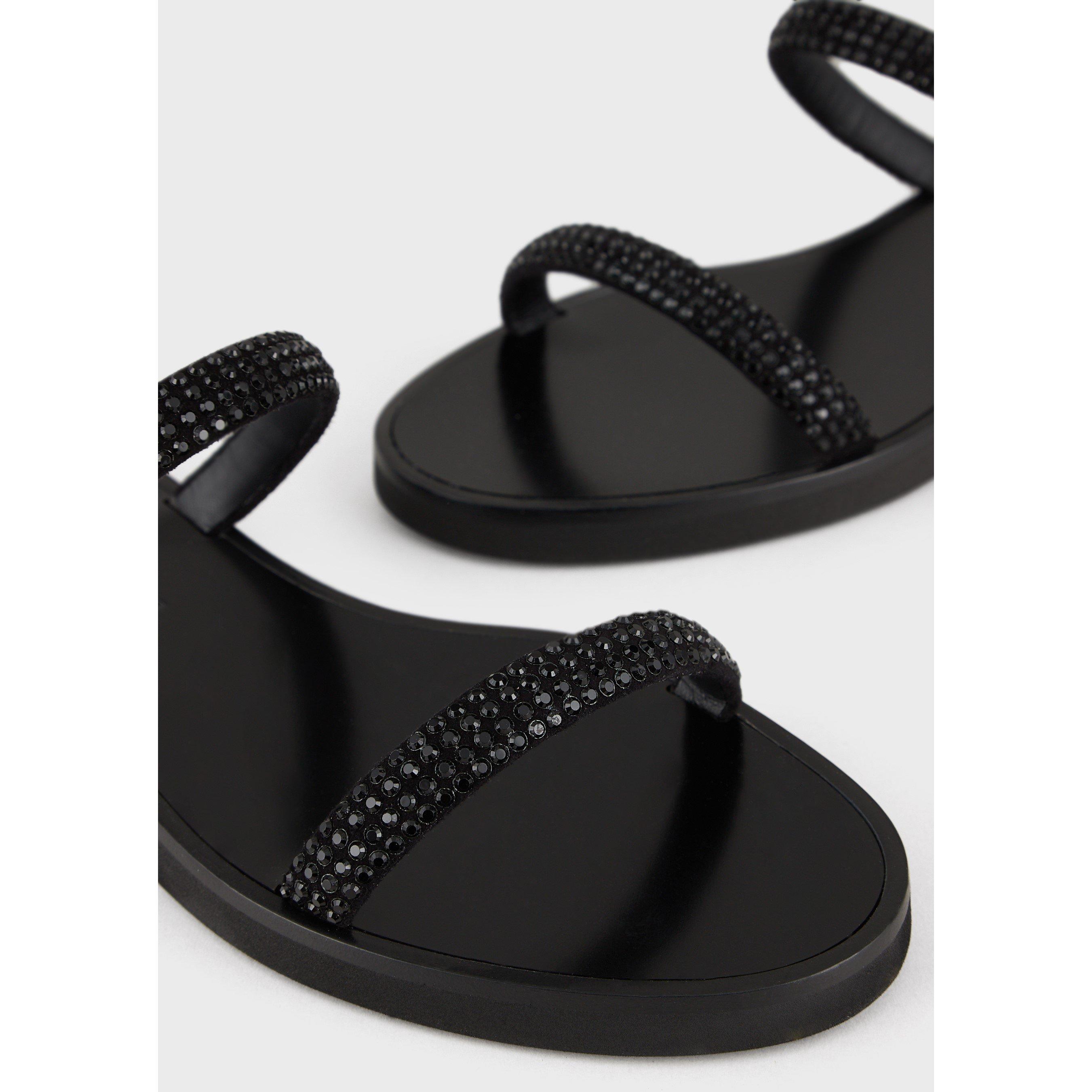 Emporio Armani 2 Strap Sandals