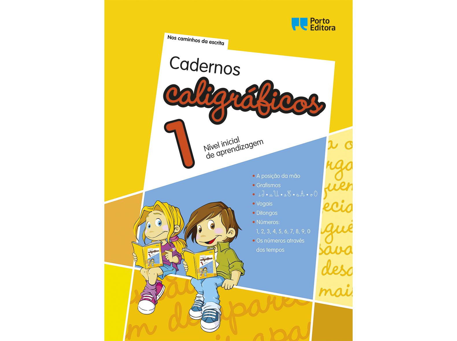 LIVRO CADERNOS CALIGRÁFICOS 1ºNIVEL - INICIAL DE APRENDIZAGEM