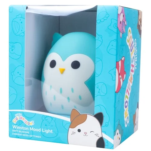 Squishmallows - Mood Light - Winston the Owl - 11cm