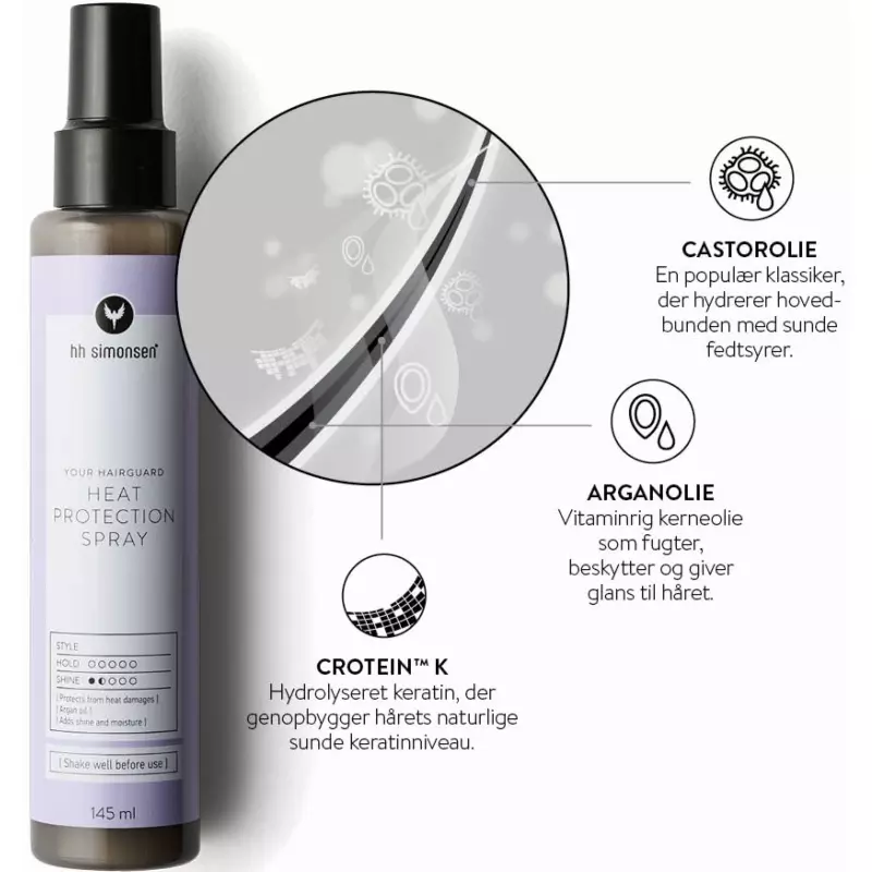 HH Simonsen Heat Protection Spray 145 ml