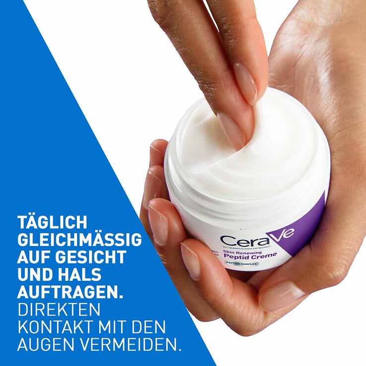 Cerave Skin renewing Peptid Creme, 48 g