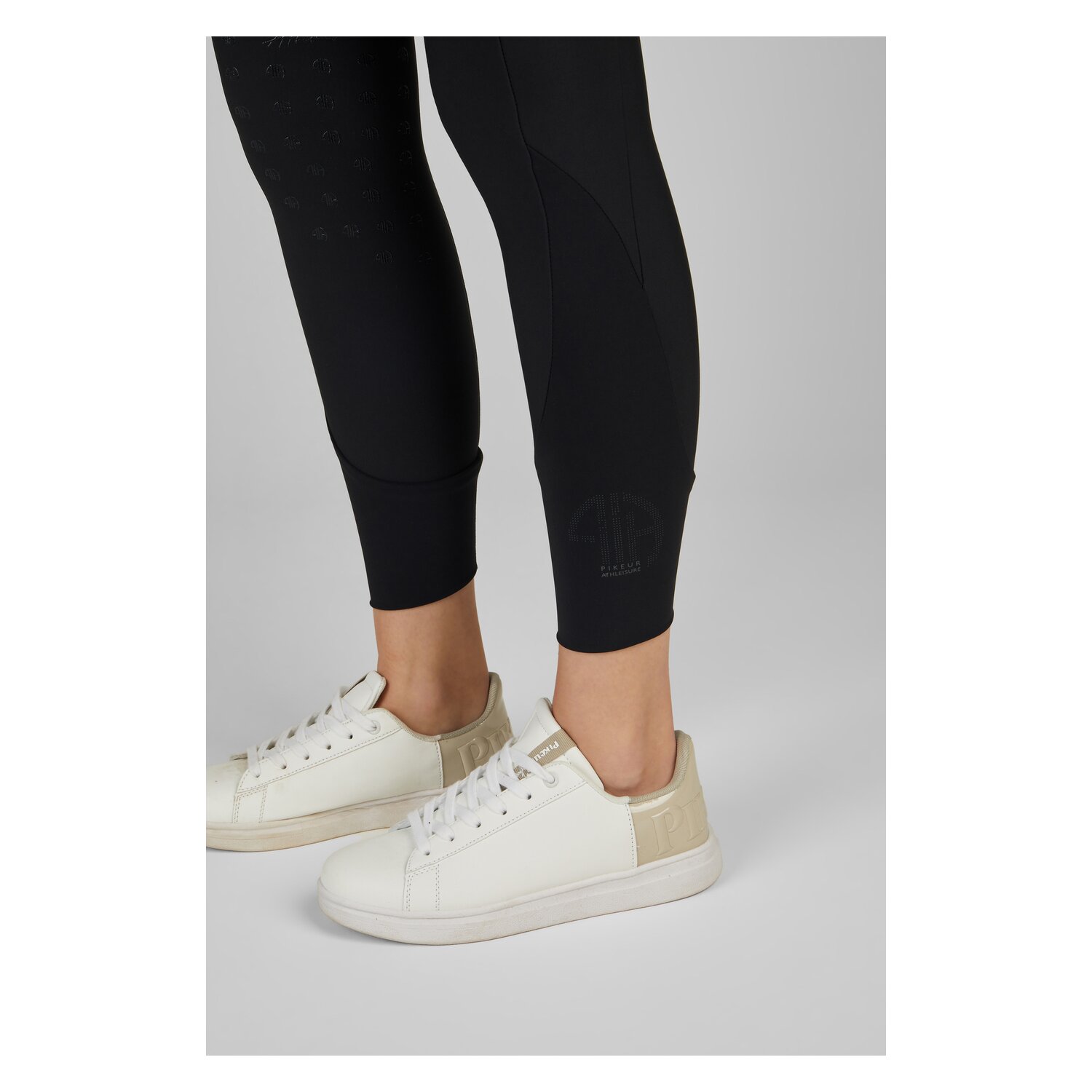 PIKEUR Linn Athleisure Softshell Highwaist Reithose - black