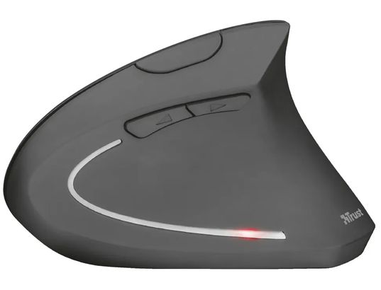 TRUST - Souris sans fil Verto Ergonomic Wireless Mouse Noir - 22879