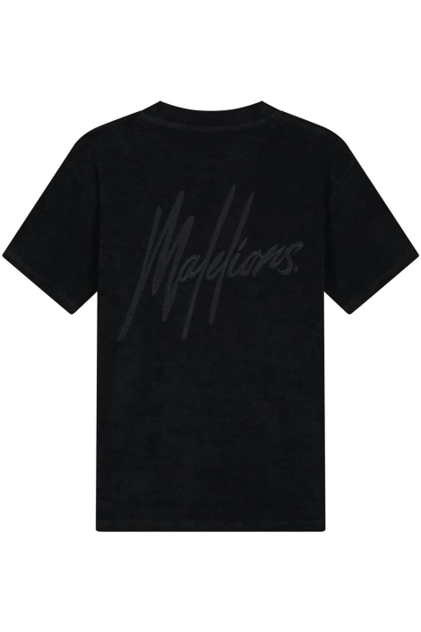 Malelions zwarte heren t-shirt