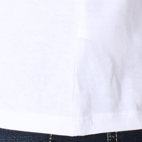 Tee Shirt Manches Longues Emblem Back Blanc