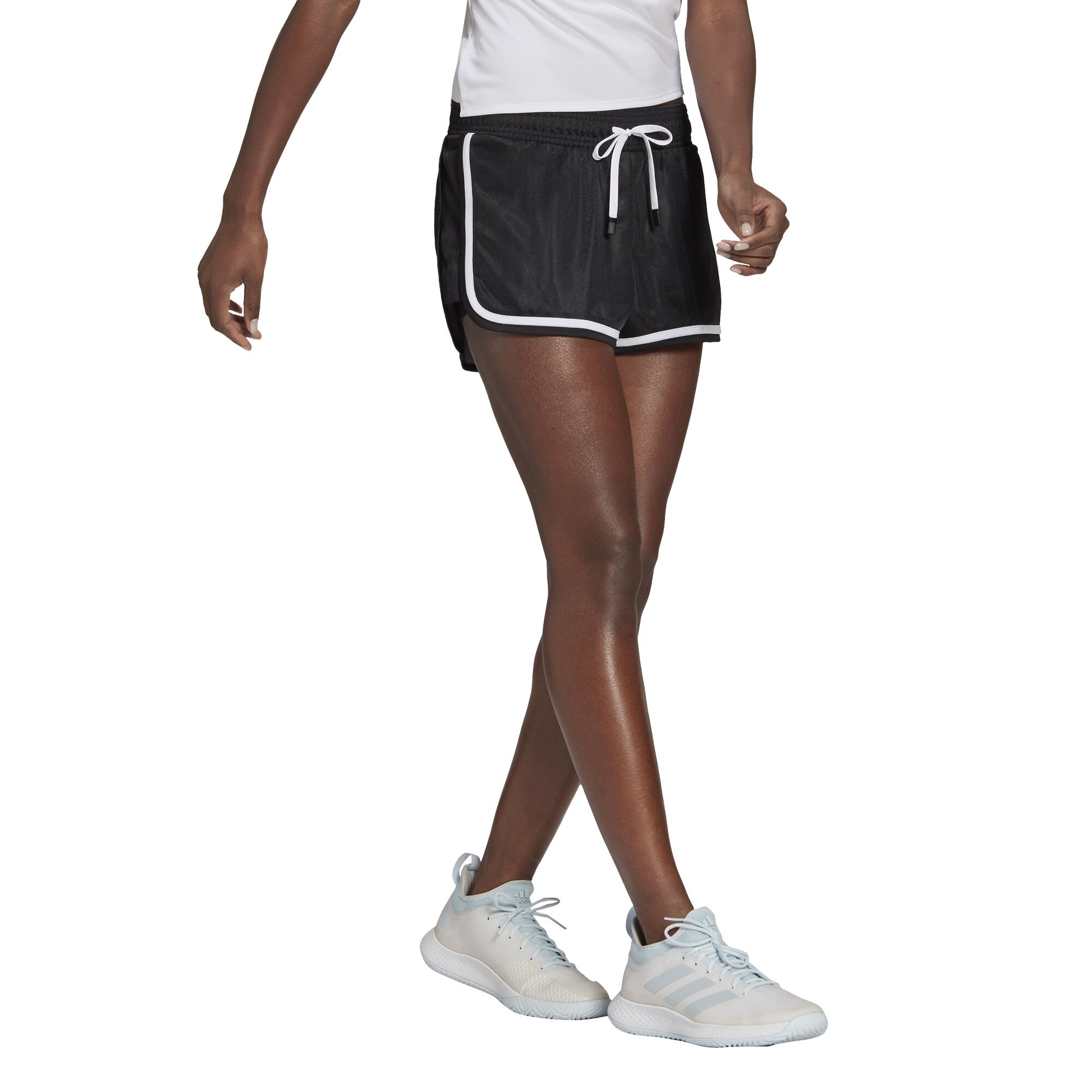 adidas Club Shorts Femmes - Noir , Blanc