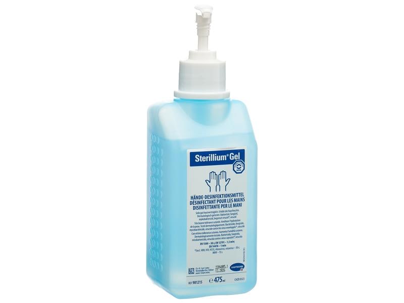 Sterillium Desinfektionsgel Hände mit Pumpe 475 ml Desinfektionsgel für die Hände