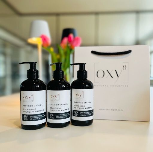 oxy8 Naturkosmetik NOURISHING MULTICARE SHAMPOO - Sparset 3er Packung