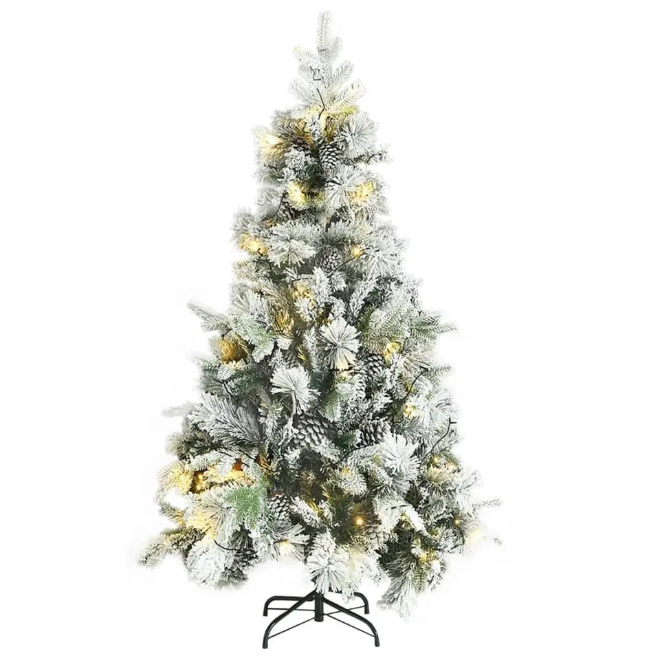 vidaXL - Kunstkerstboom - Groen - 195 x 95 cm
