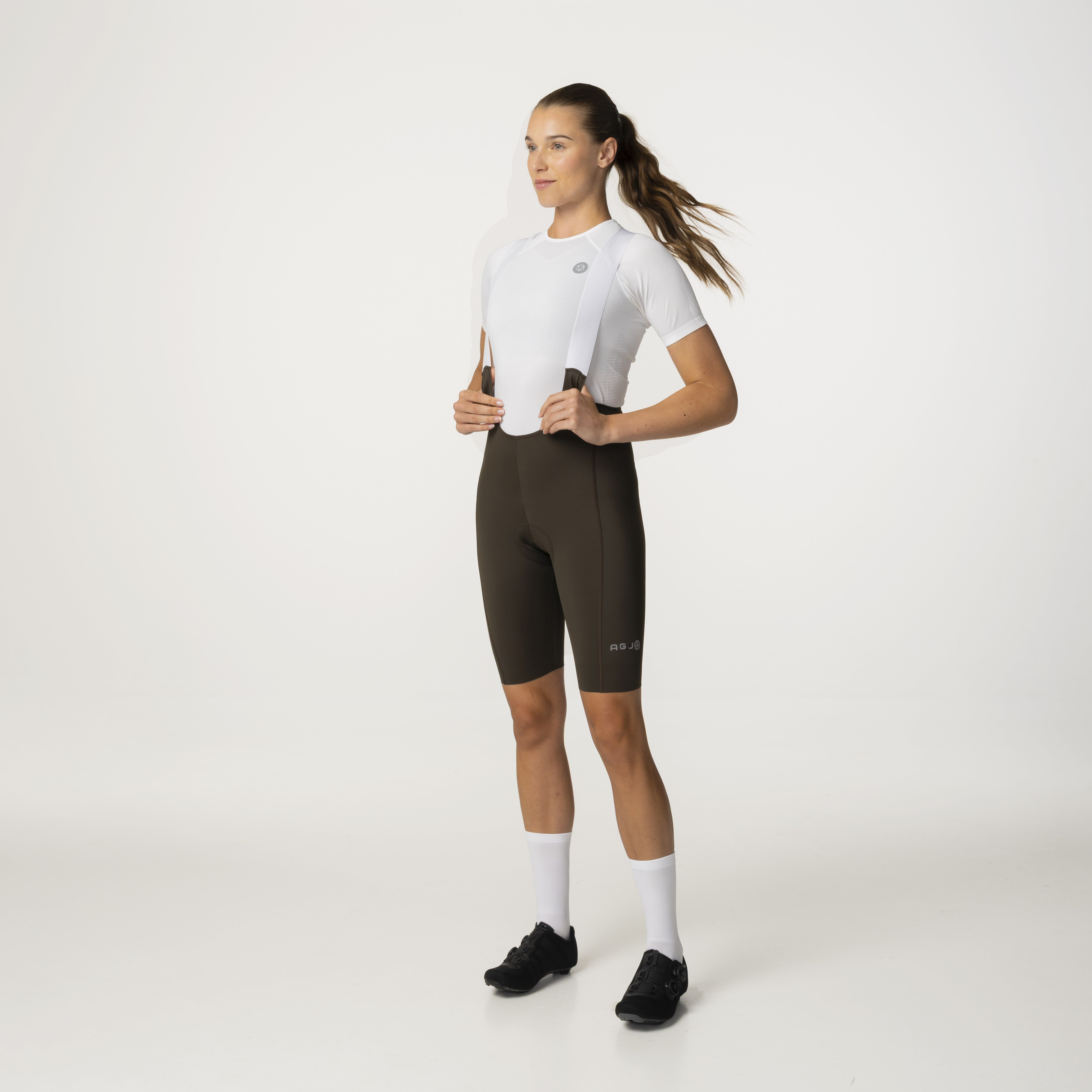 AGU Performance Comfort Plus dames bibshort - Brown