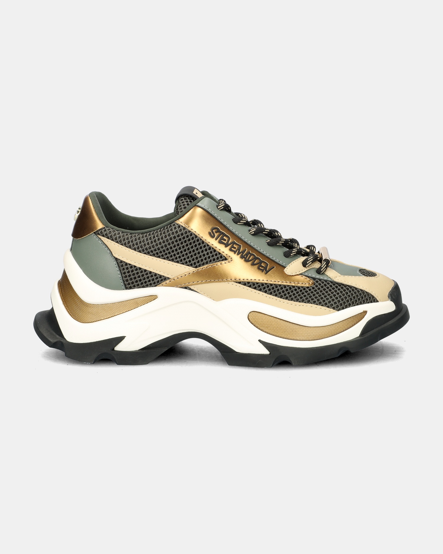 Steve Madden Zoomz Dad Sneakers  - brons