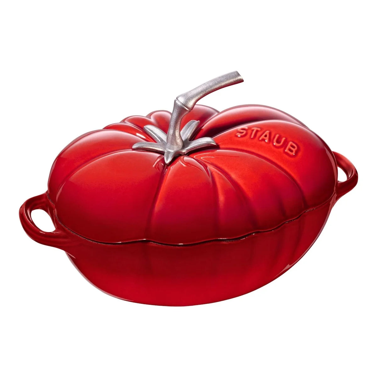 Staub braadpan Tomaat Kersenrood 25 cm / 3 L