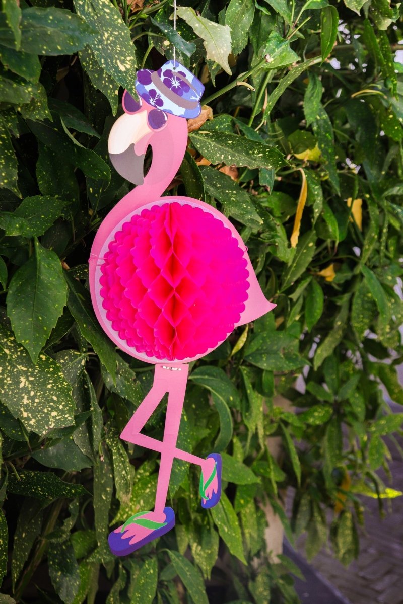 Hawaii Honeycomb Flamingo 58cm
