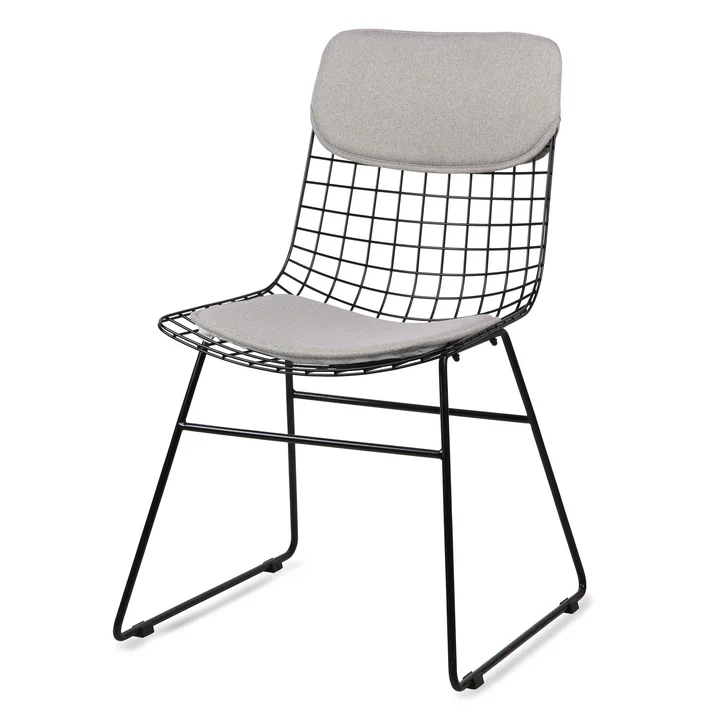 HKliving - Polster für Wire Chair, kies