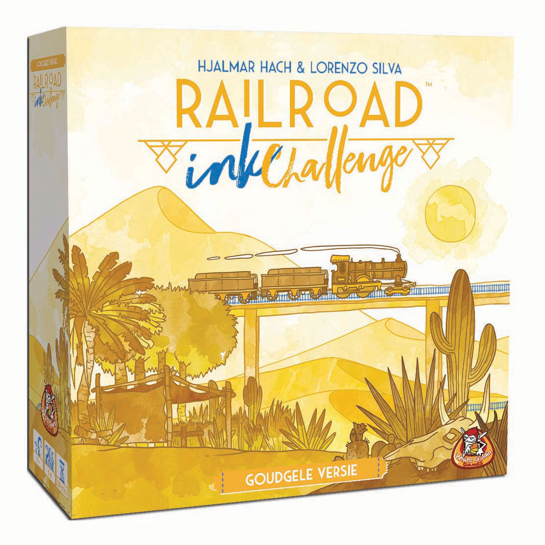 Railroad Ink Geel Dobbelspel