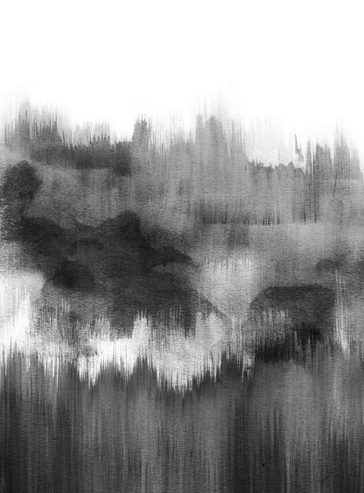 Fototapete DESIGNWALLS 2.0 - schwarz-weiß - Kunst - 2,6 Meter