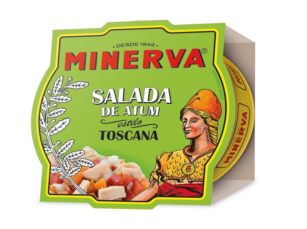 SALADA DE ATUM MINERVA TOSCANA 160G