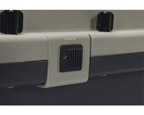 Nomad transportbox maat L inclusief wielen, 81 x 56 x 59 cm, grijswit, max. draagvermogen 25 kg