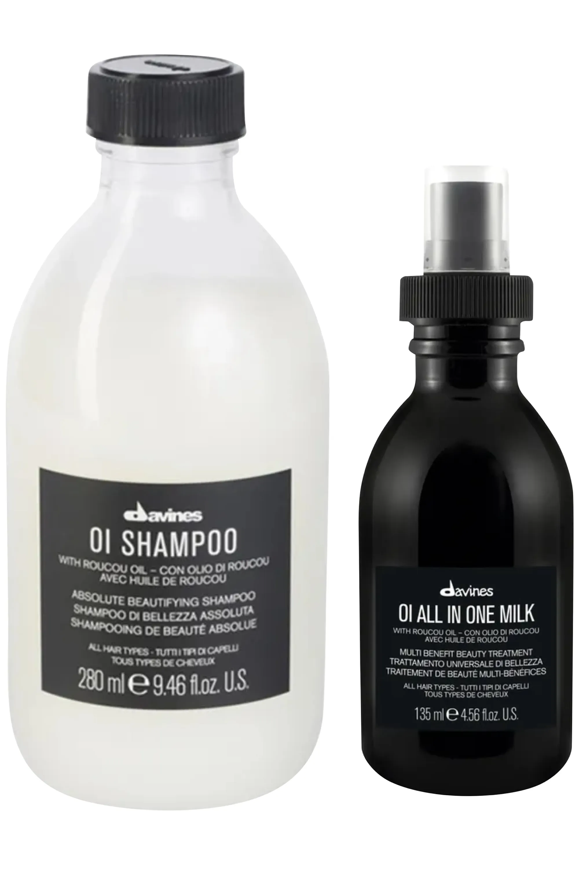 Davines Duo shampoing et soin multi-fonctions OI-415 ml
