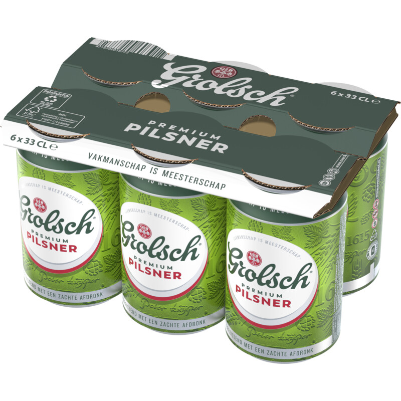 Grolsch Premium pilsner bier 6-pack
