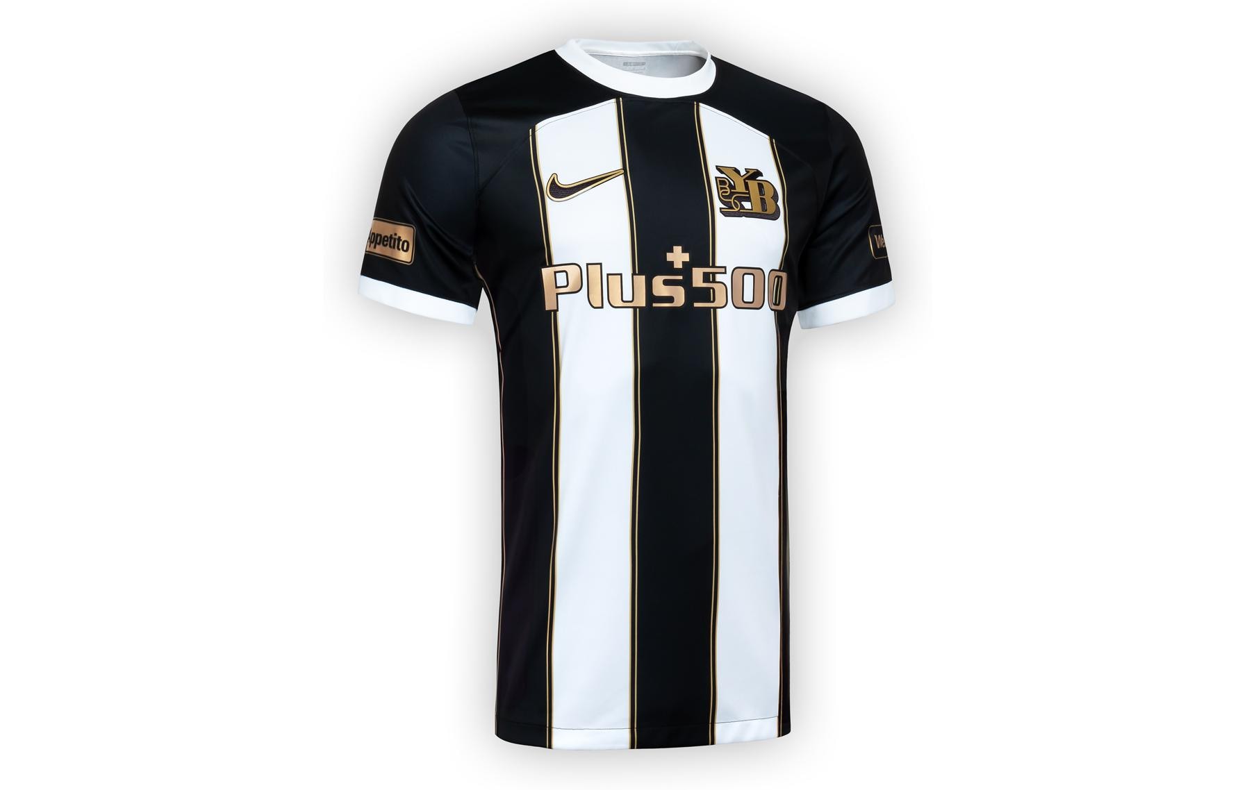 Jersey Away 25/26 S, Schwarz/Weiss<br>Das Auswärtstrikot des BSC Young Boys für die Saison 2025/26