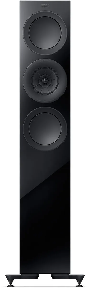 KEF R7 Meta Noir laqué (la paire) Enceintes colonne