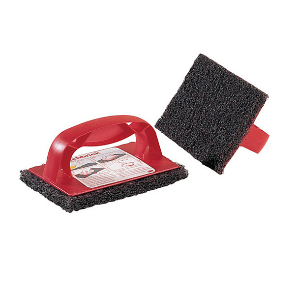 Scotch Brick 9537 3M 4 poignées abrasives récurage difficile 15,2 x 10 cm
