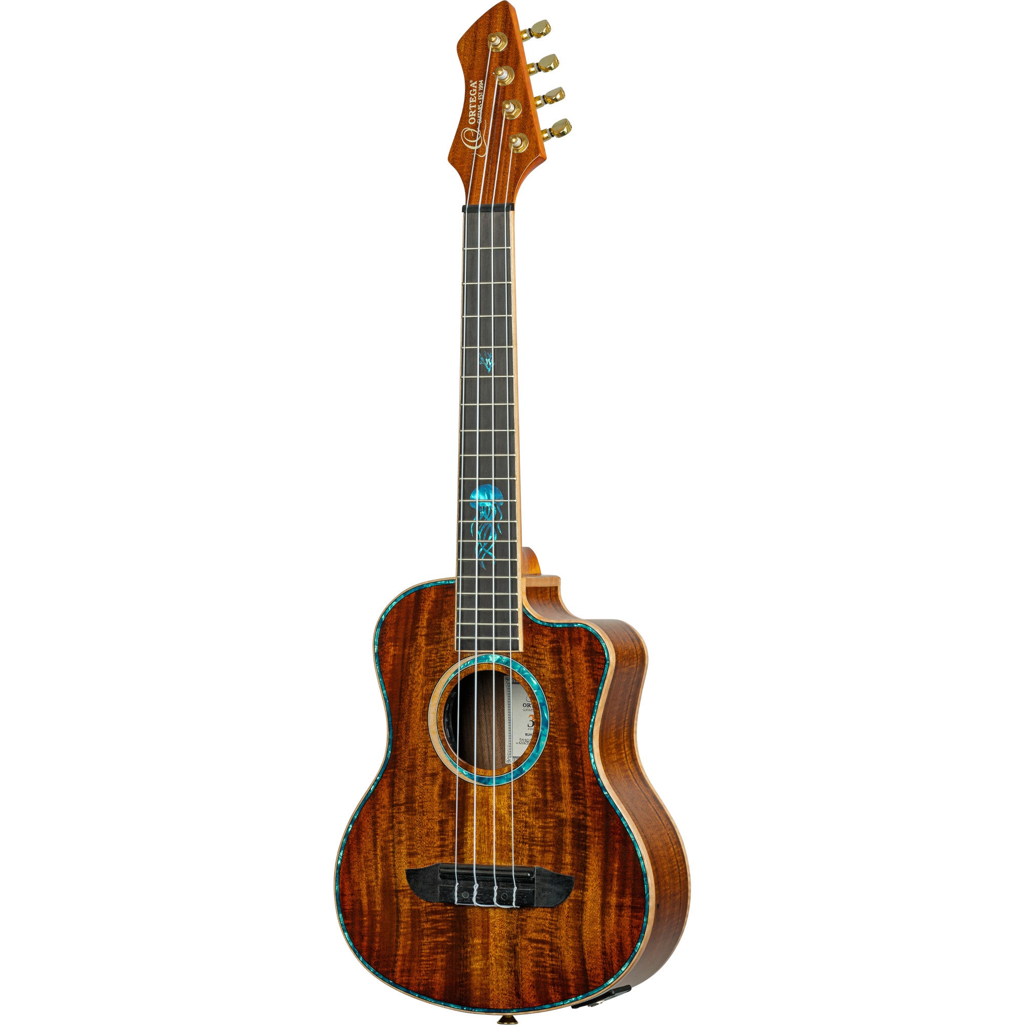 Ortega 30th Anniversary Series RUHZ30TH-JF E/A tenor ukelele met gigbag