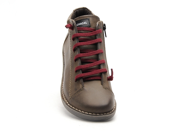 Chacal boots bottine plates femme 6405 kaki