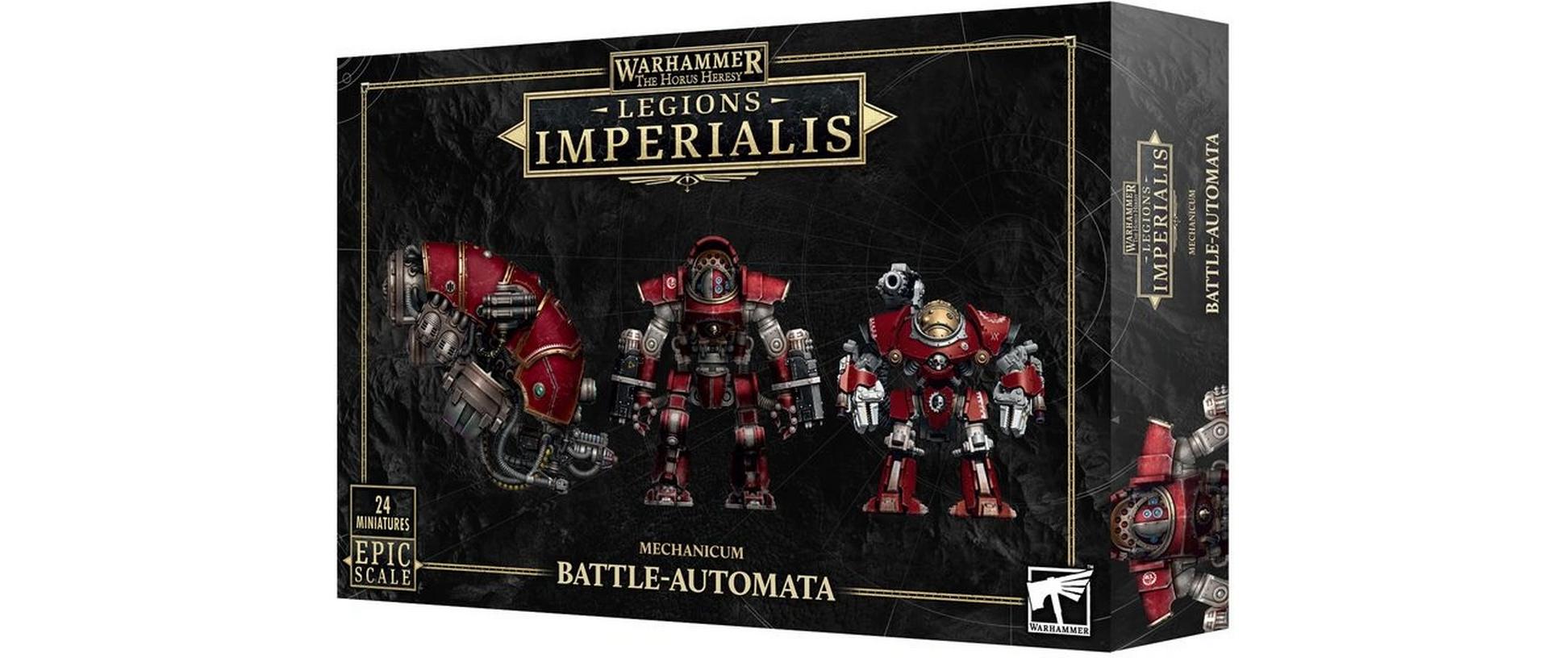 Figurenset Warhammer Legion Imperialis Battle AutomataWarhammer Legion Imperialis Mechanicum Battle-Automata – Bausatz