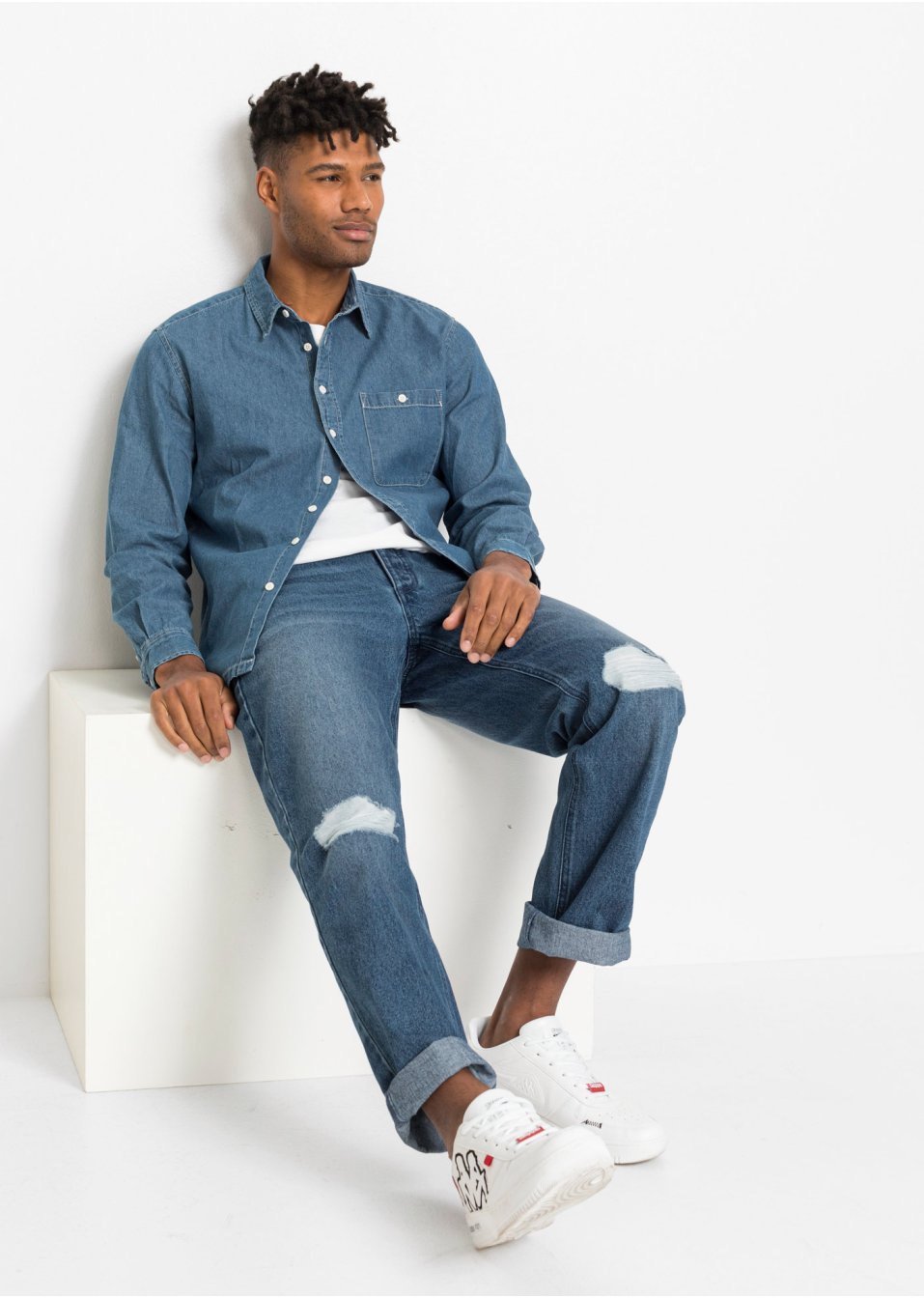 Chemise en jean, Loose Fit