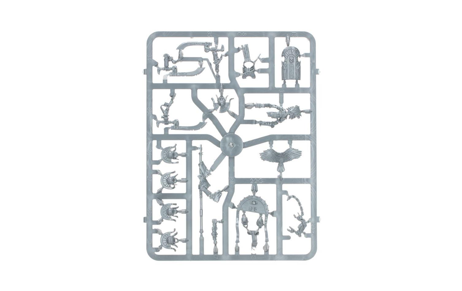 Figurenset Warhammer The old World GruftwächterWarhammer The old World Miniatur: Tomb Kings of Khemri Tomb Guard