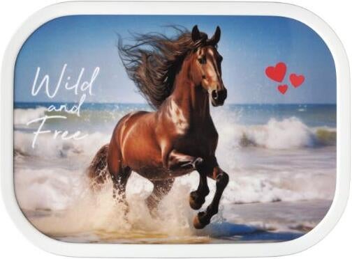 Mepal broodtrommel Campus wild horse 17,8 x 13,2 x 6,1 cm