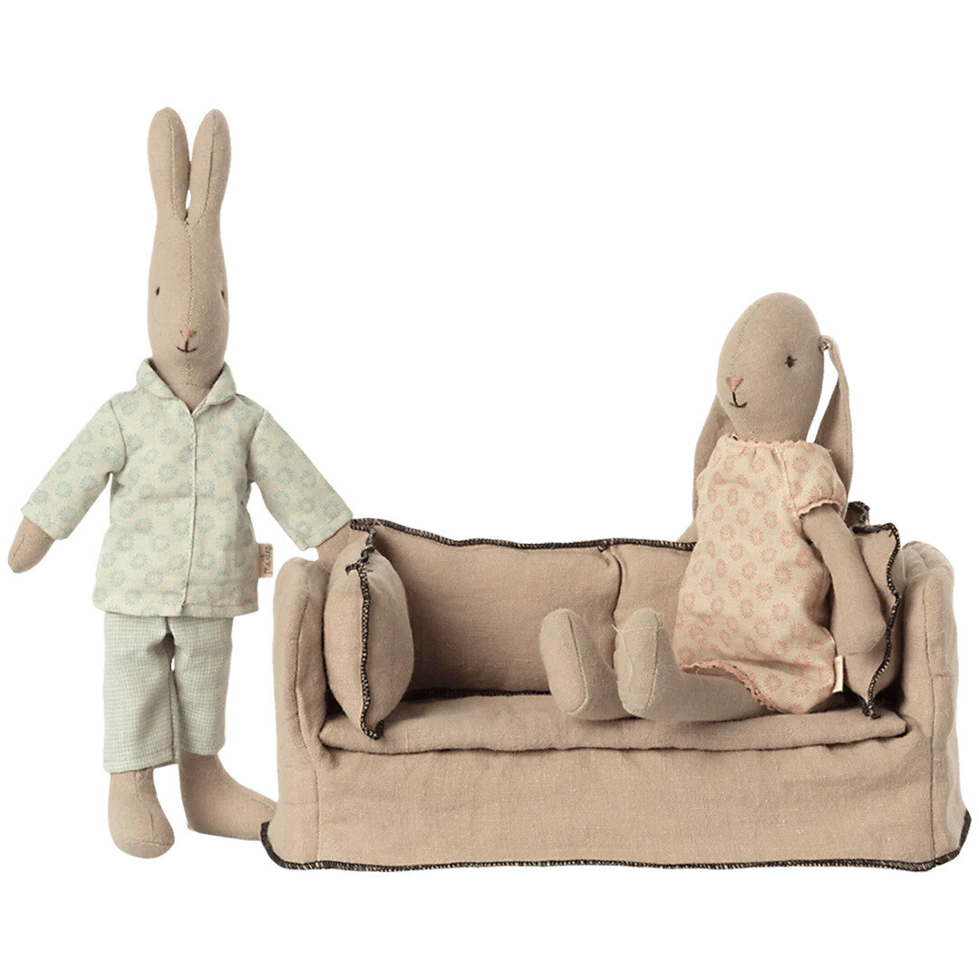 Maileg poppenhuisbank sofa - 22 cm