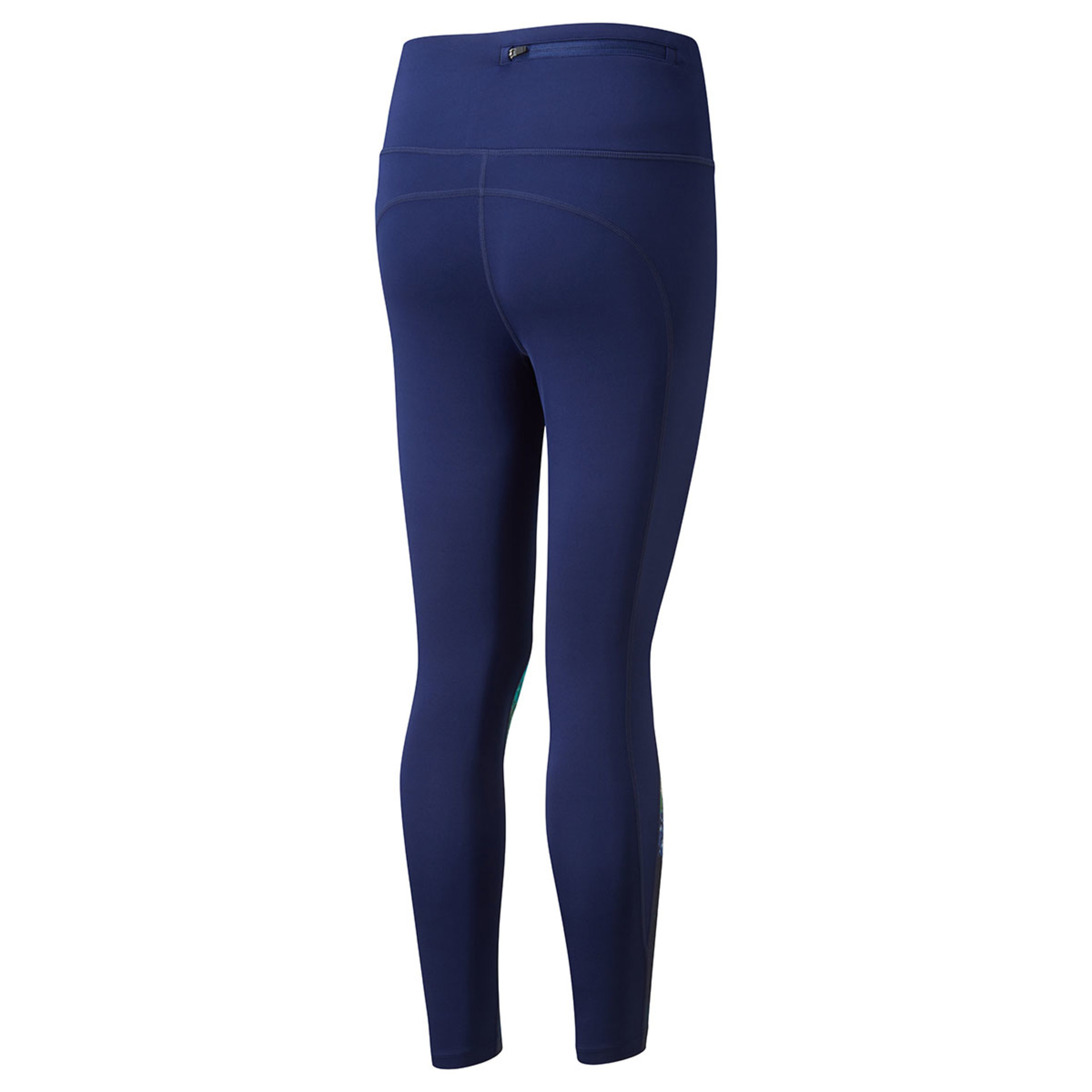 Ronhill Life Crop Tight Hardloopbroek Lang Blauw/Multi Dames
