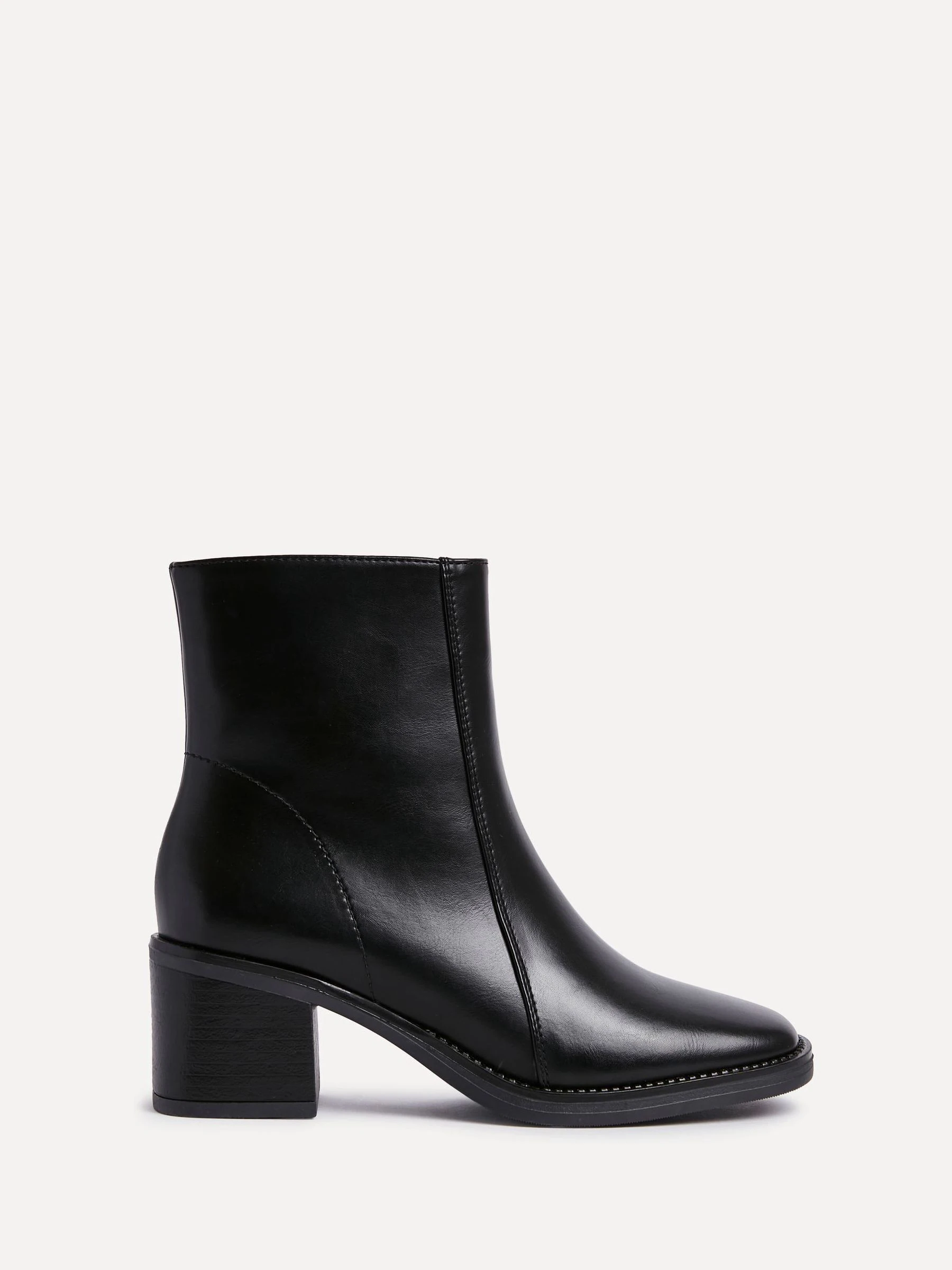 Zwart - Linzi Wander Block Heel Ankle Boots