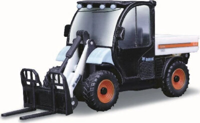 Bburago Farm - Bobcat Gaffeltruck - Die-Cast Metal - 1:50