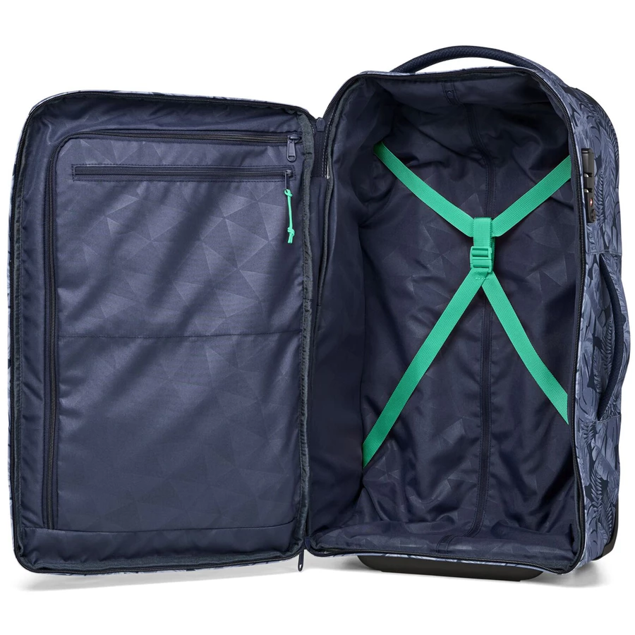 Satch Flow - 2-Rollen Kabinentrolley S 54 cm tropic blue